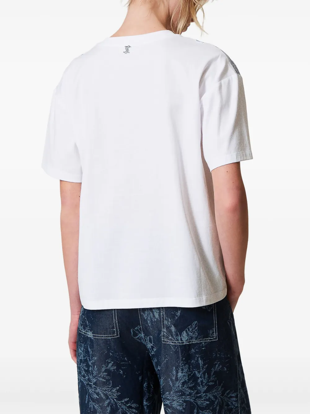 Twinset X Myfo Illustration-print T-shirt In White