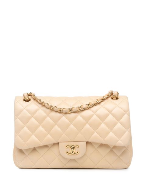 Cheap HOT SALE CHANEL 2010-2011 Jumbo Classic Lambskin Double Flap shoulder bag Women