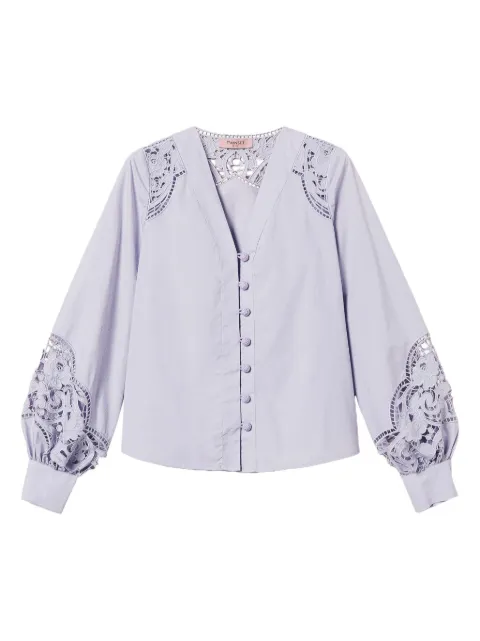 TWINSET broderie-anglaise shirt