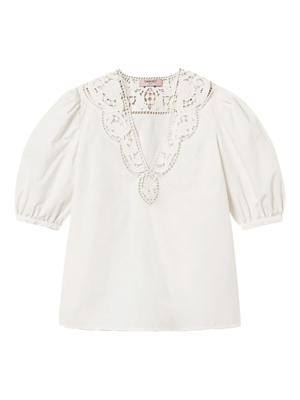 TWINSET broderie-anglaise blouse | White | Image 1