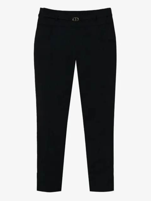 TWINSET stretch-cotton trousers