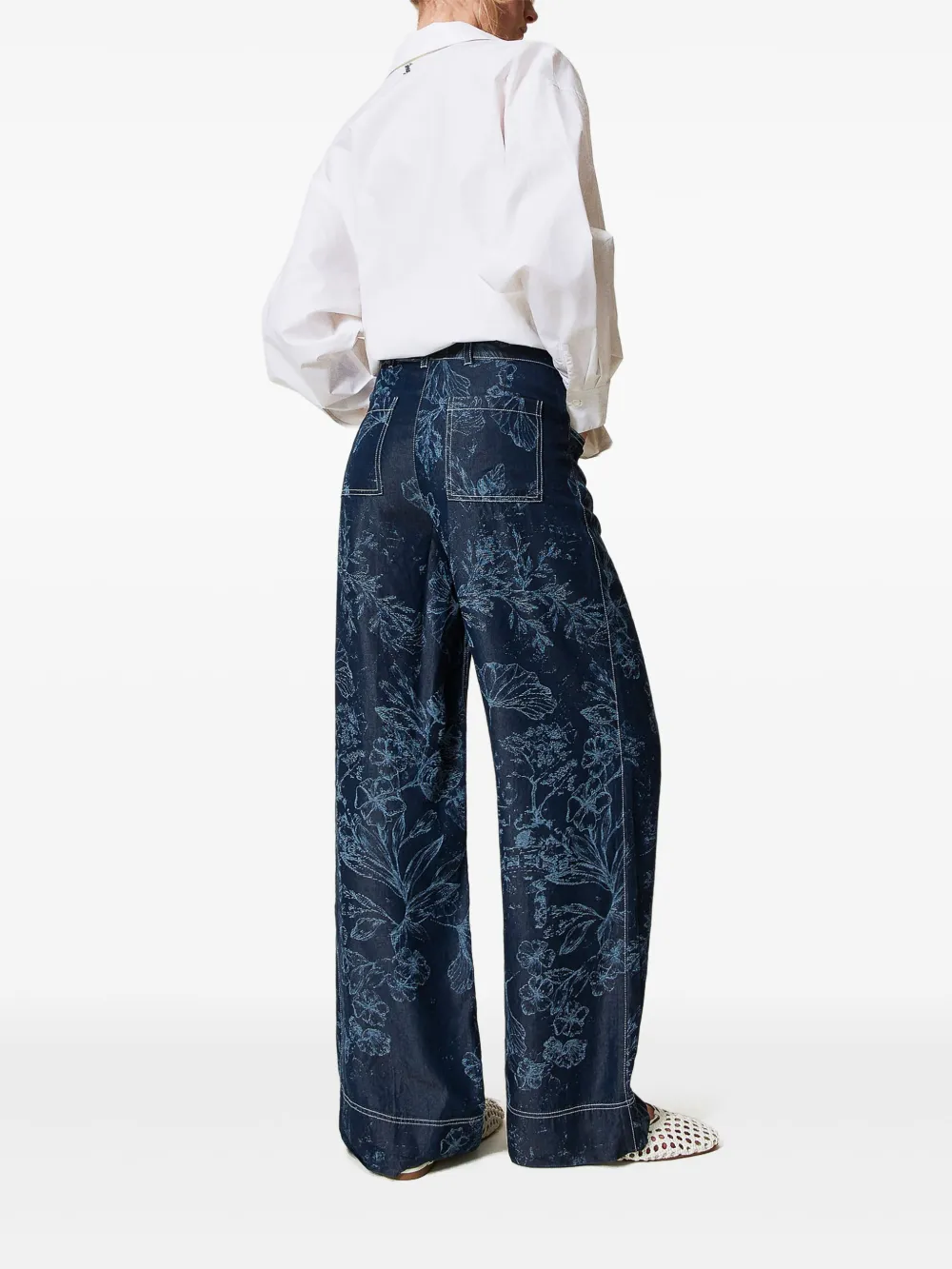 TWINSET WOVEN TROUSERS 