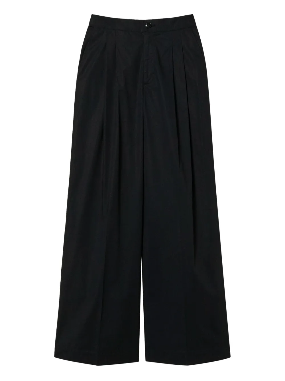 TWINSET Broek van stretch-katoen Zwart