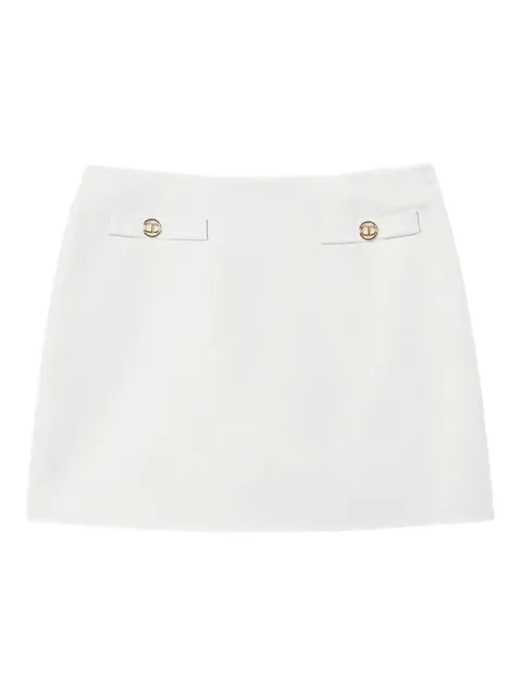 TWINSET linen-blend skirt