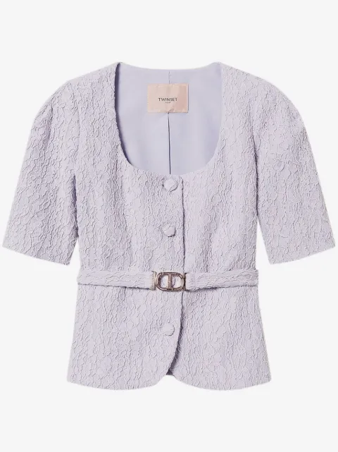 TWINSET 우븐 재킷