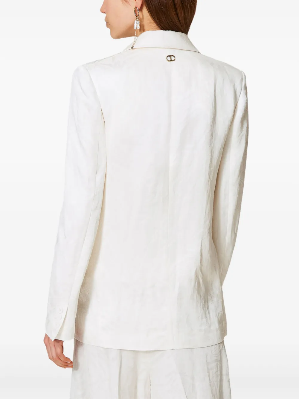 TWINSET WOVEN BLAZER 