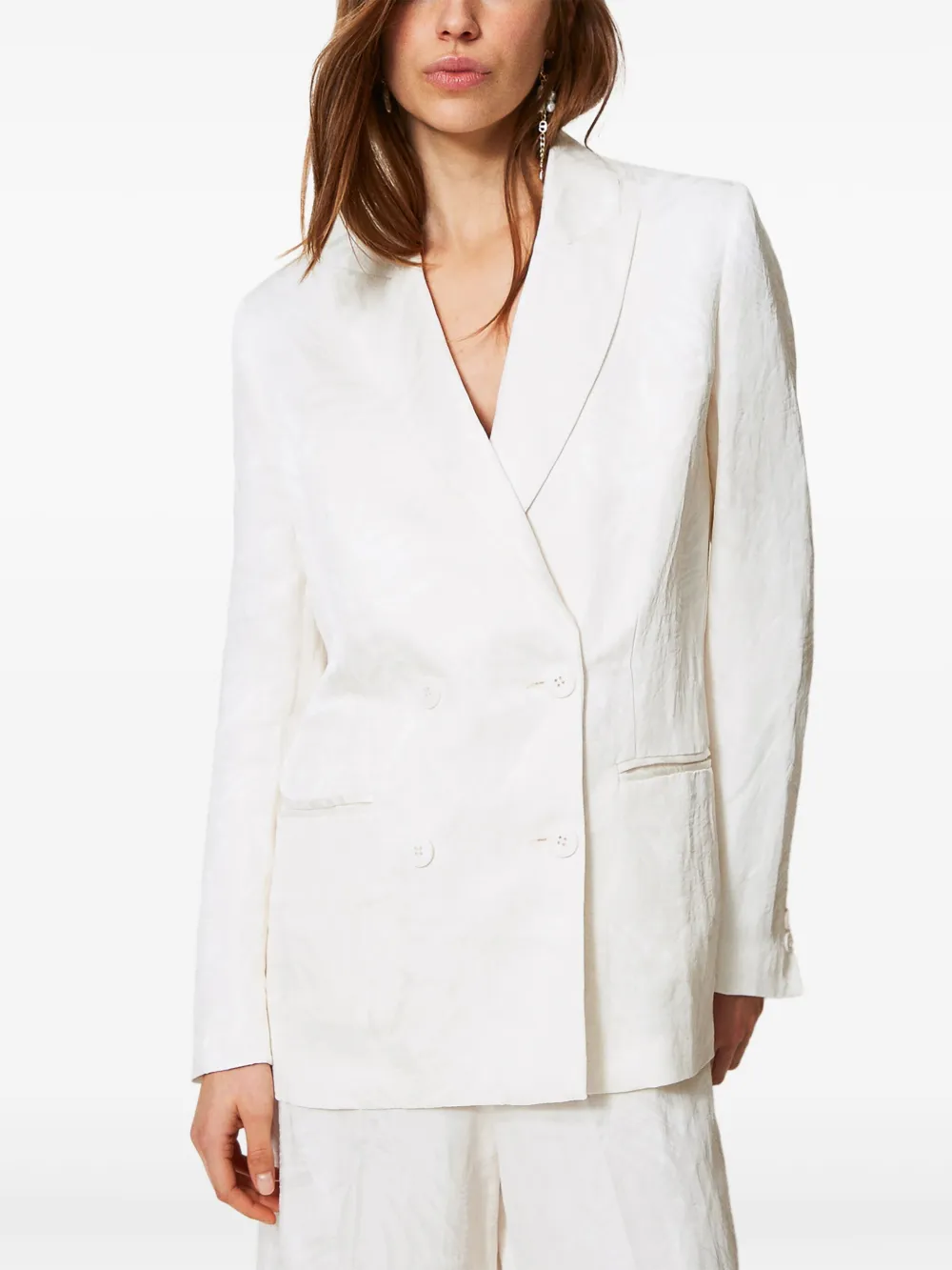 TWINSET WOVEN BLAZER 