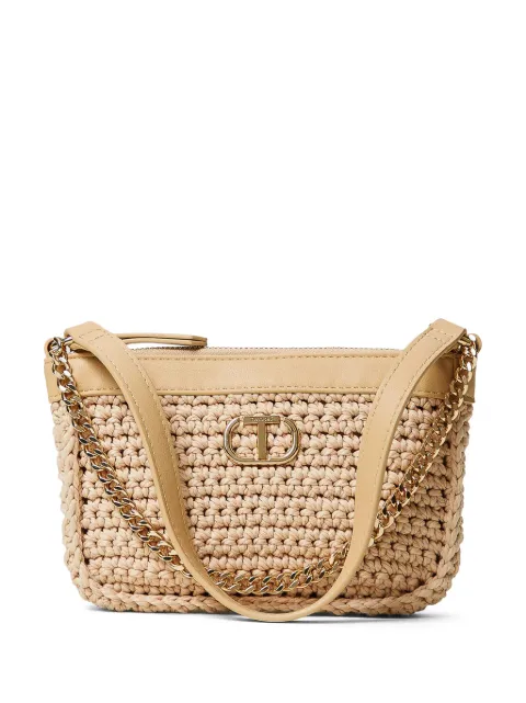 TWINSET Schultertasche mit Logo