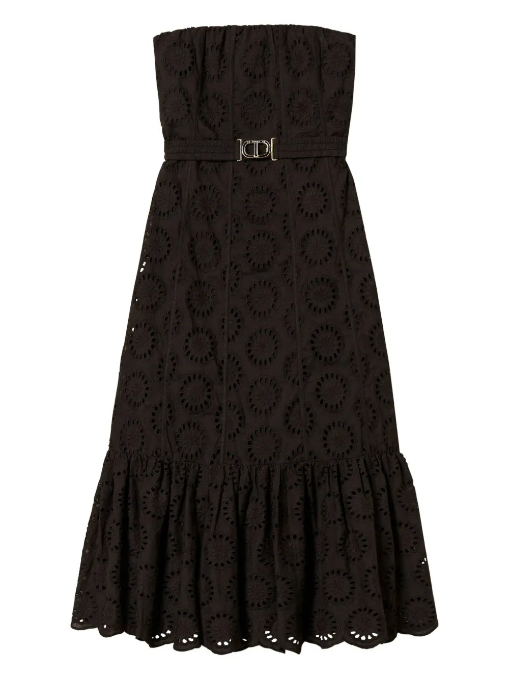 broderie-anglaise dress
