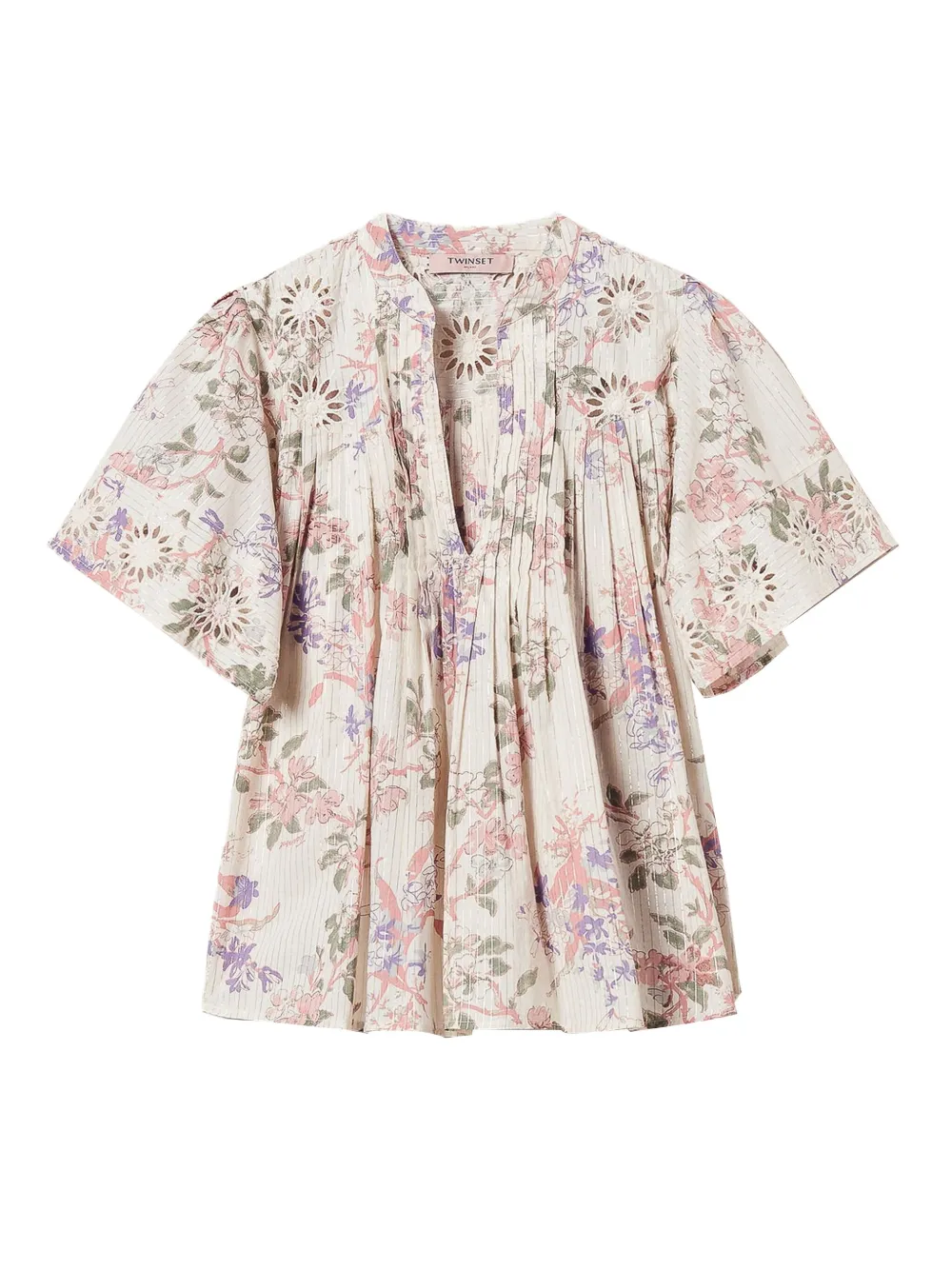 TWINSET Geweven blouse Beige