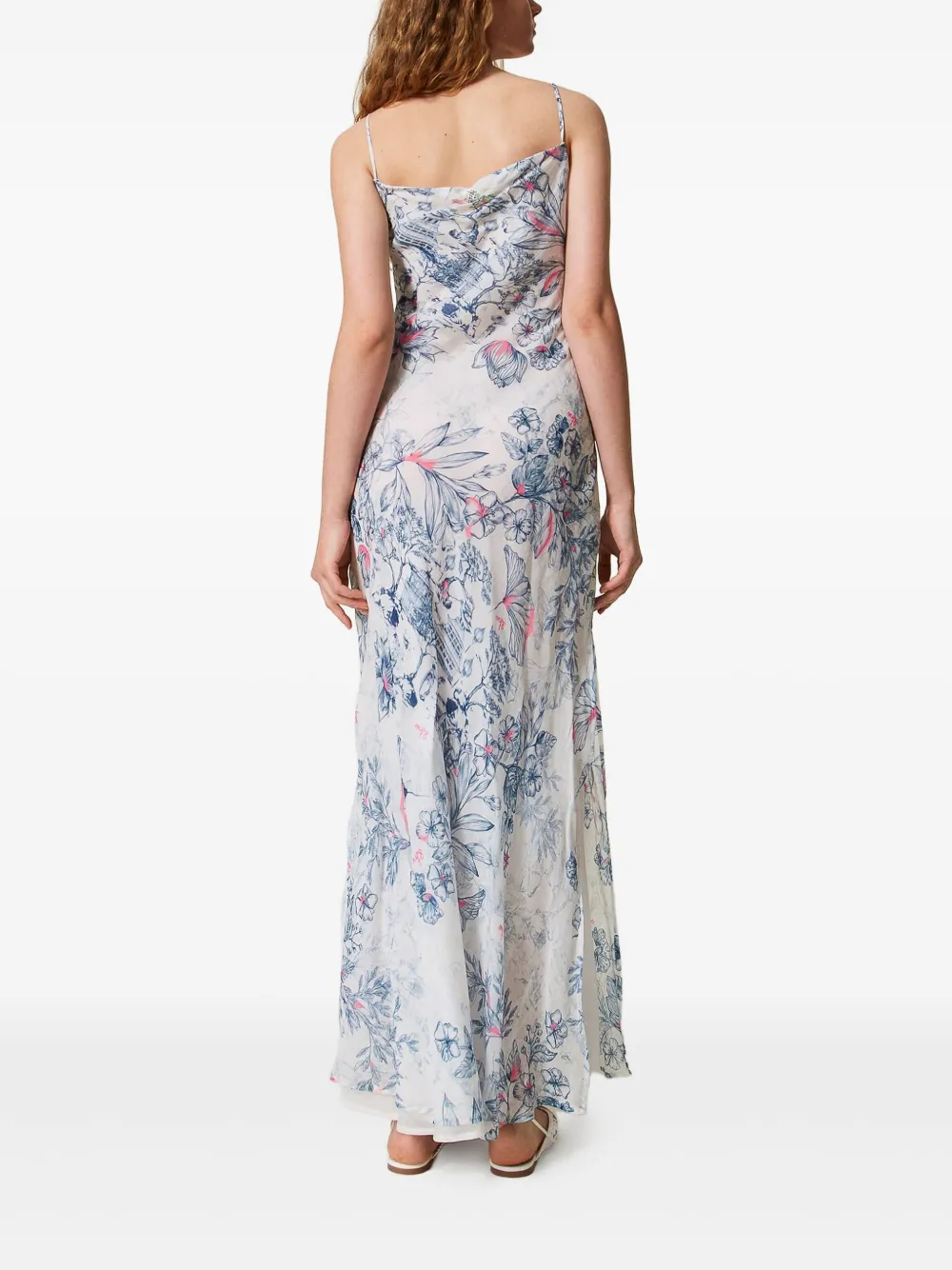 TWINSET Jurk met print Wit