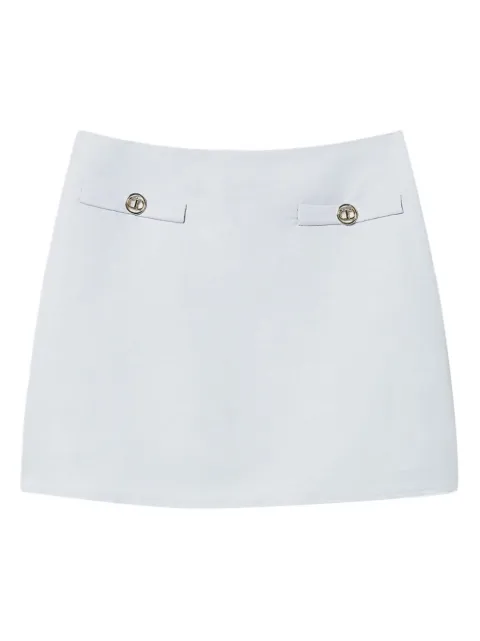 TWINSET falda con logo estampado