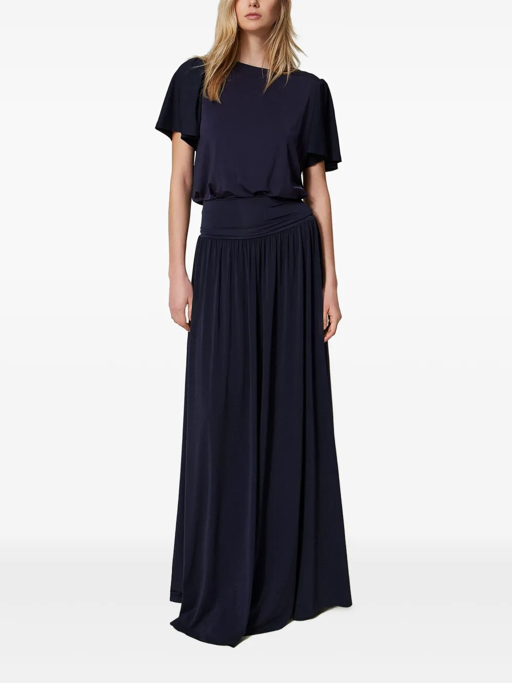 TWINSET Strapless mini-jurk 11956_CLASSIC BLUE