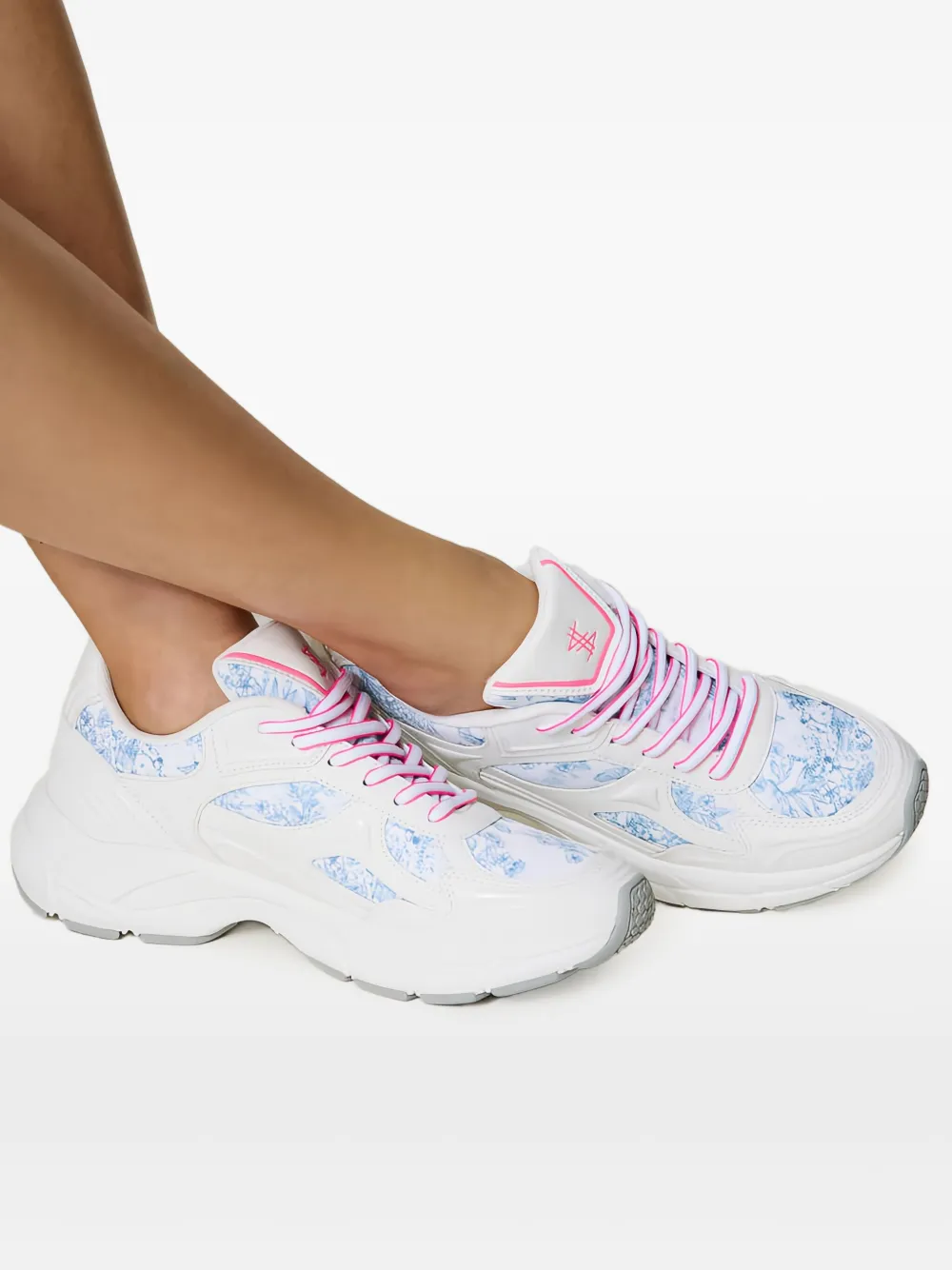 TWINSET Sneakers met toile-patroon Wit