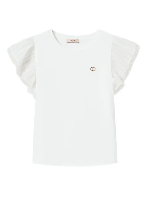 TWINSET ruffle-detail T-shirt