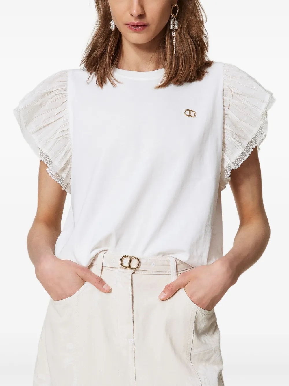 TWINSET playera con volantes | Playeras y jerséis | Image 2