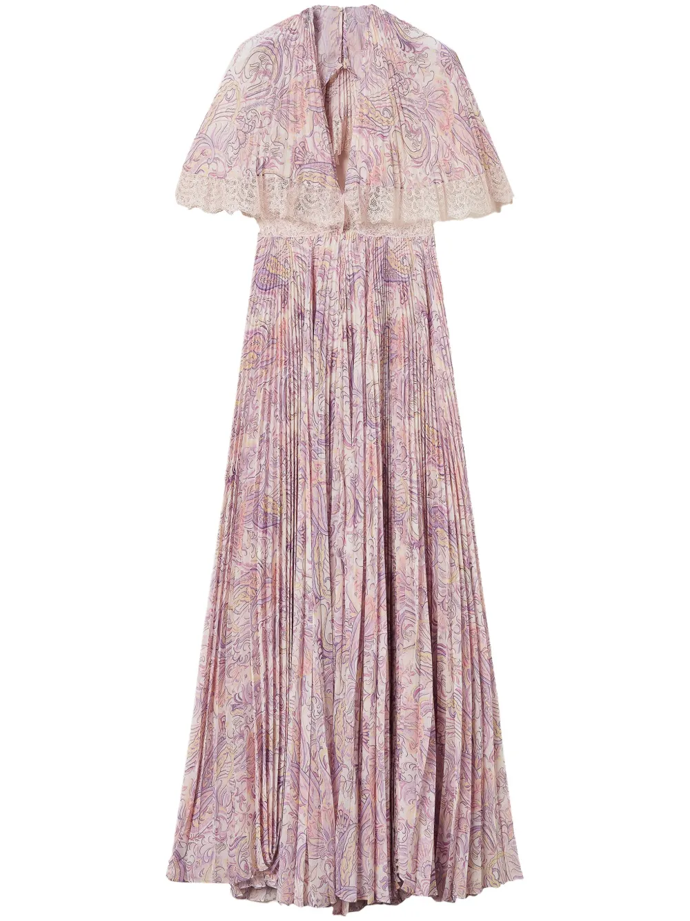 TWINSET Geplooide jurk Roze