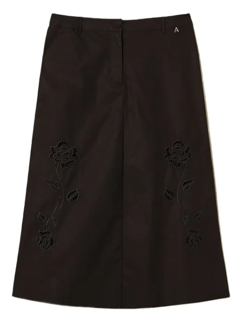 TWINSET falda midi bordada
