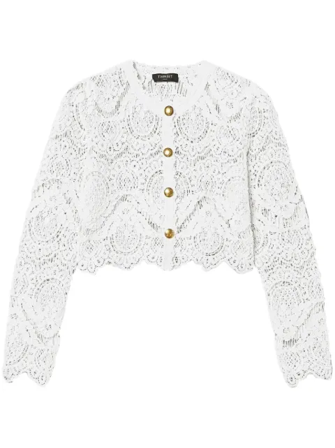 TWINSET knitted cropped jacket 