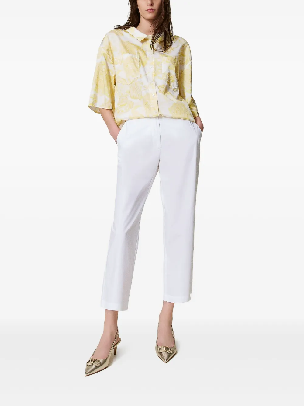 TWINSET Witte pantalon