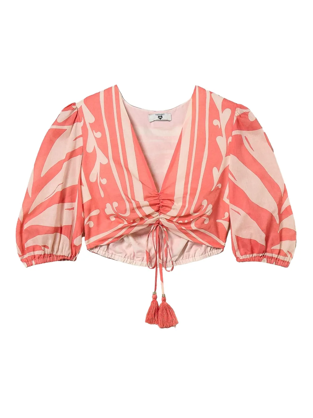 TWINSET Cropped top Oranje