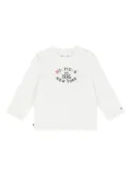 Tommy Hilfiger Junior Younger Boys logo top - White