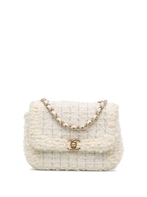 Cheap HOT SALE CHANEL 2020 CC Mini Tweed Flap crossbody bag Women