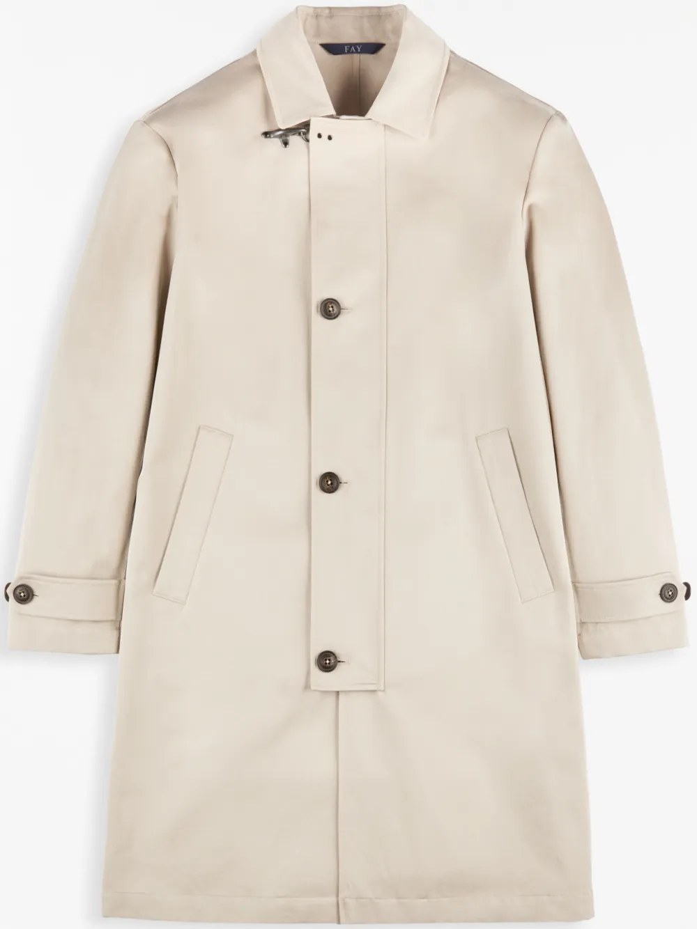Fay Morning Raincoat In Nude