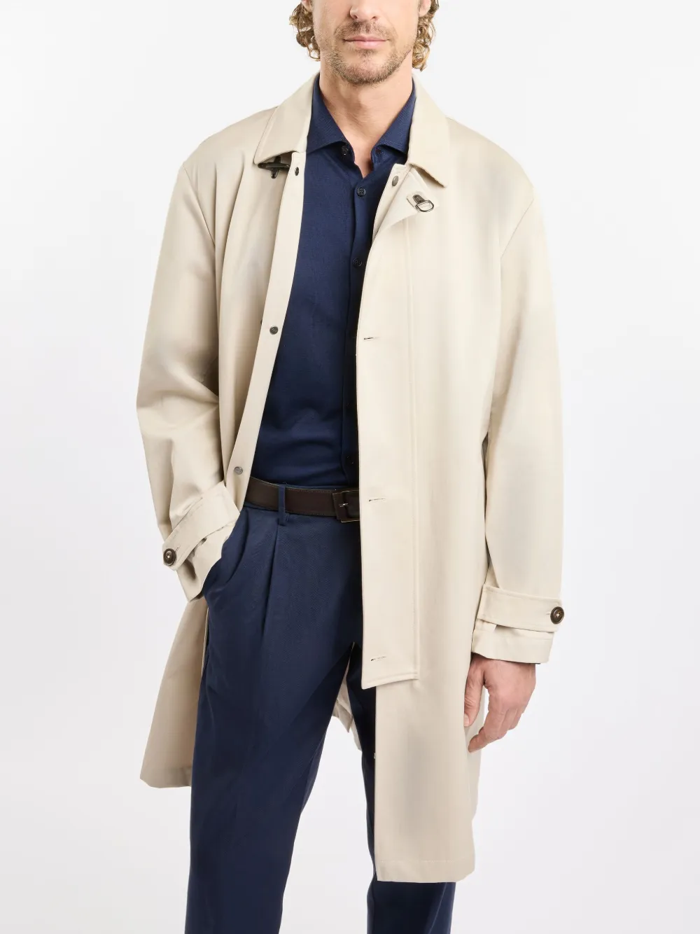 Fay Morning regenjas Beige