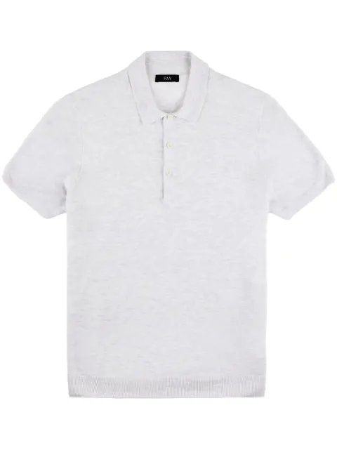 Fay knitted polo shirt