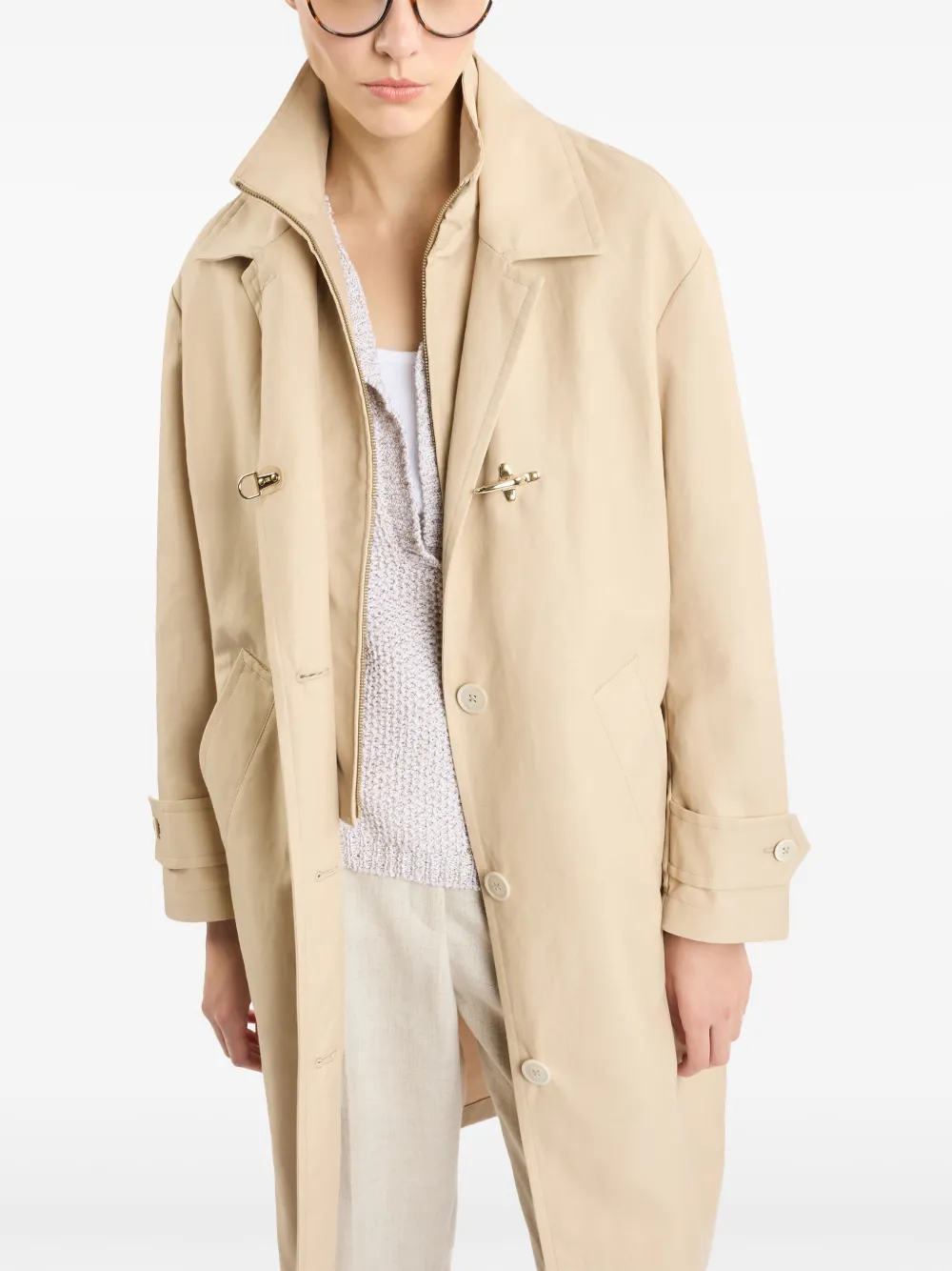 Fay Morning trenchcoat Beige