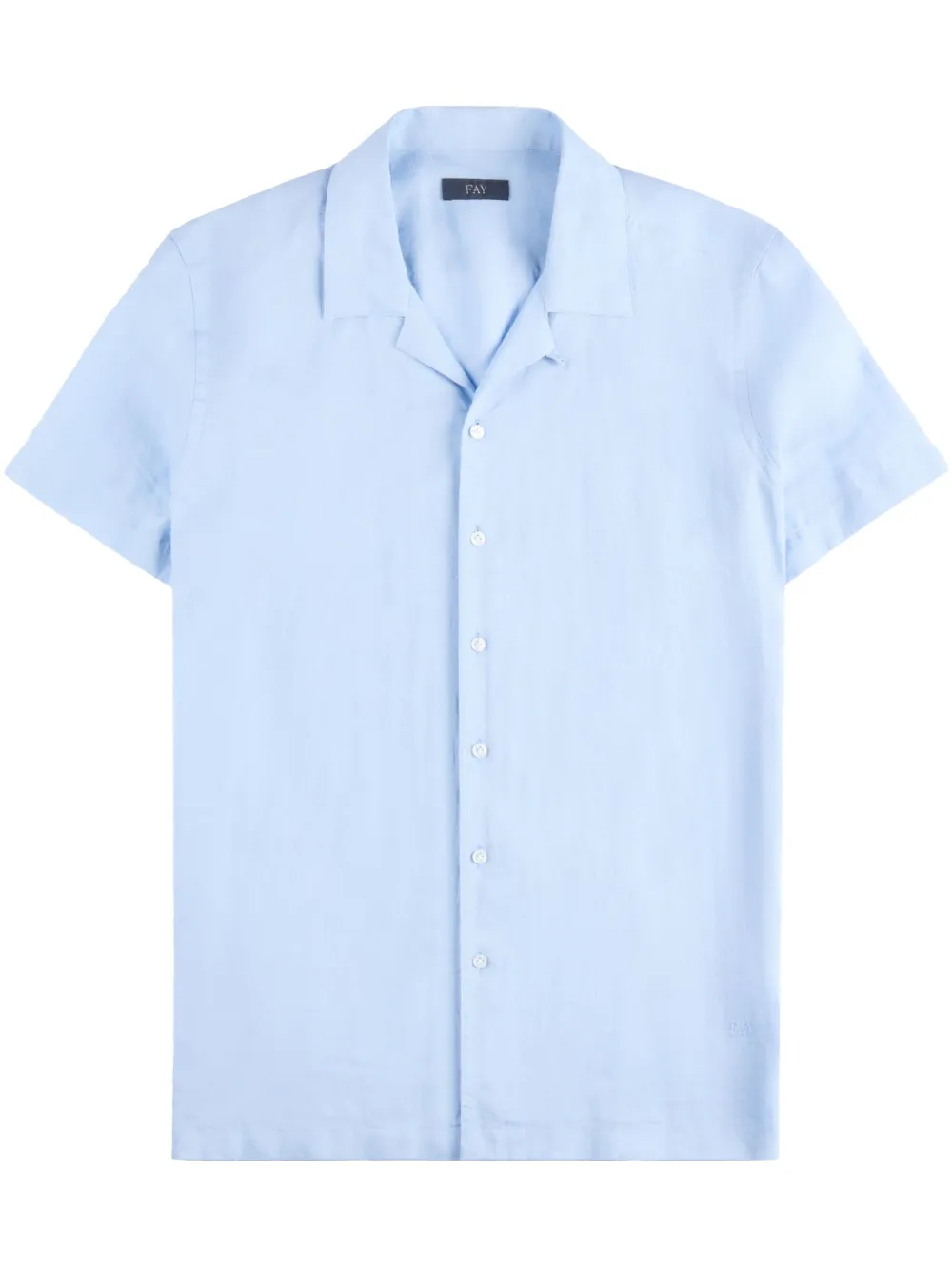 Fay camisa de lino | azul | Image 1