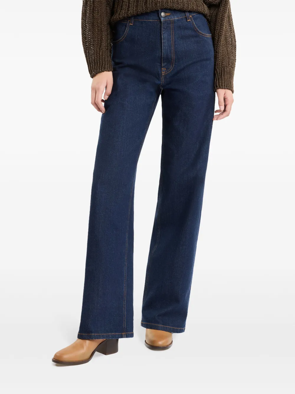 Fay Flared jeans Blauw