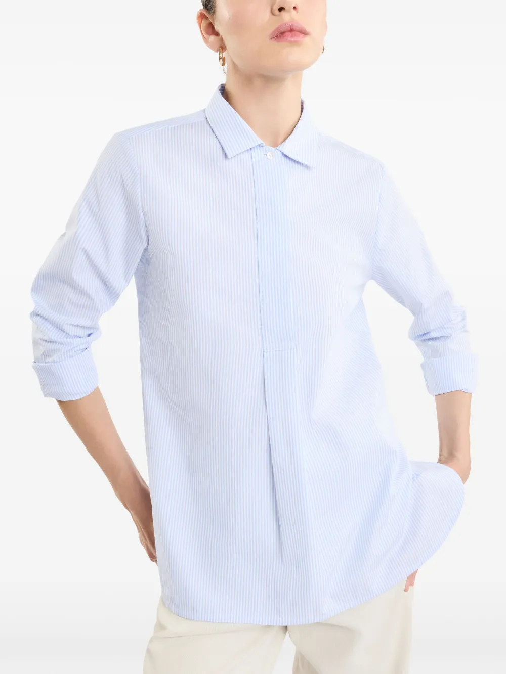 Fay Katoenen blouse Blauw