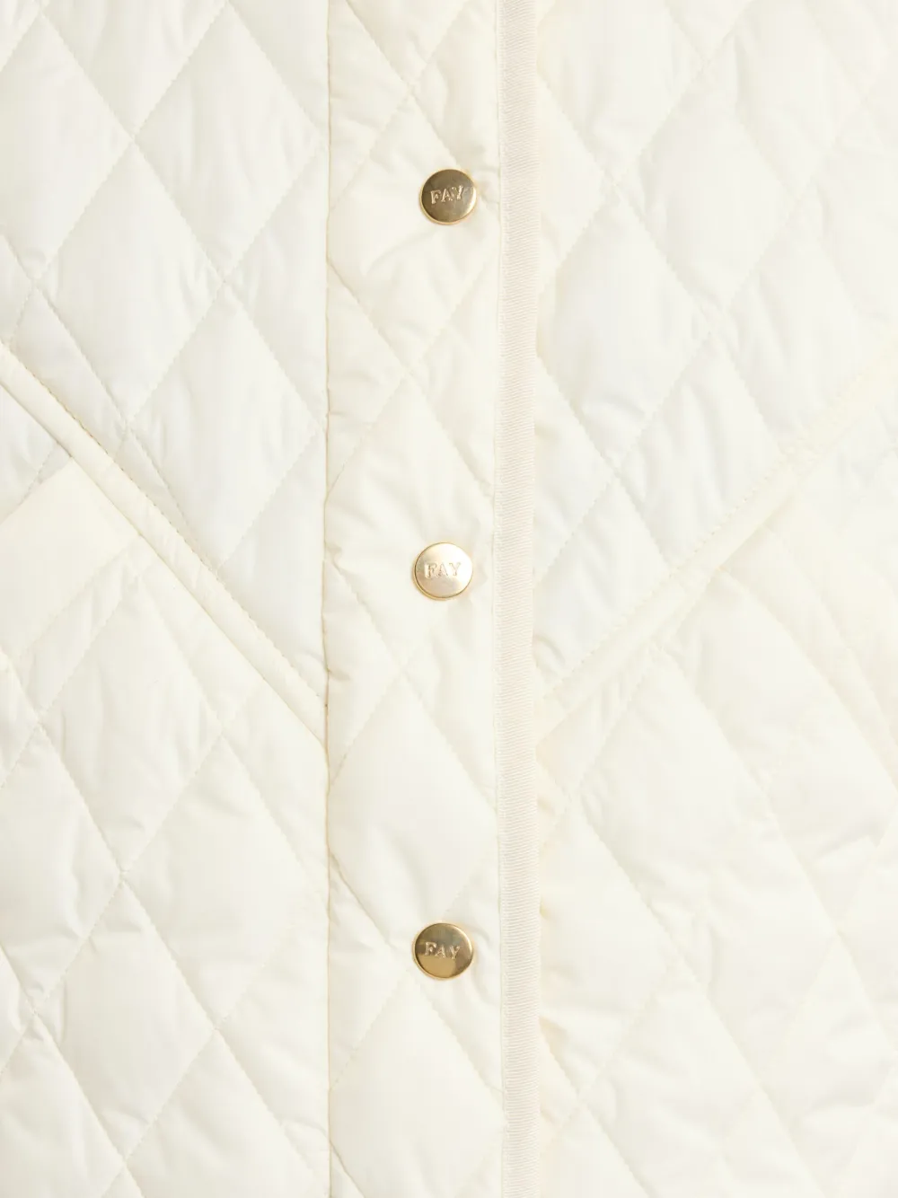 Fay Gewatteerde bodywarmer Wit