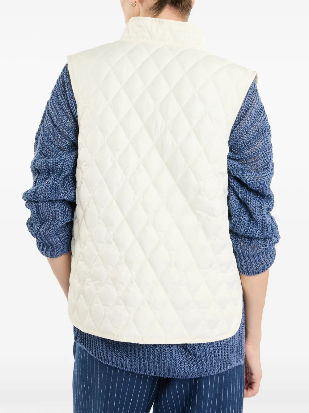 Fay Gewatteerde bodywarmer Wit
