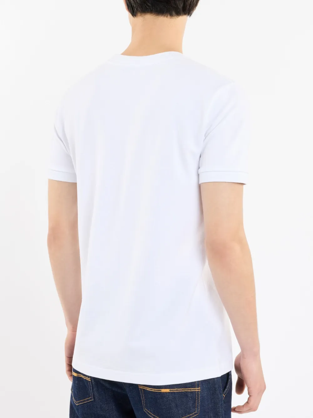 Fay Piqué T-shirt Wit