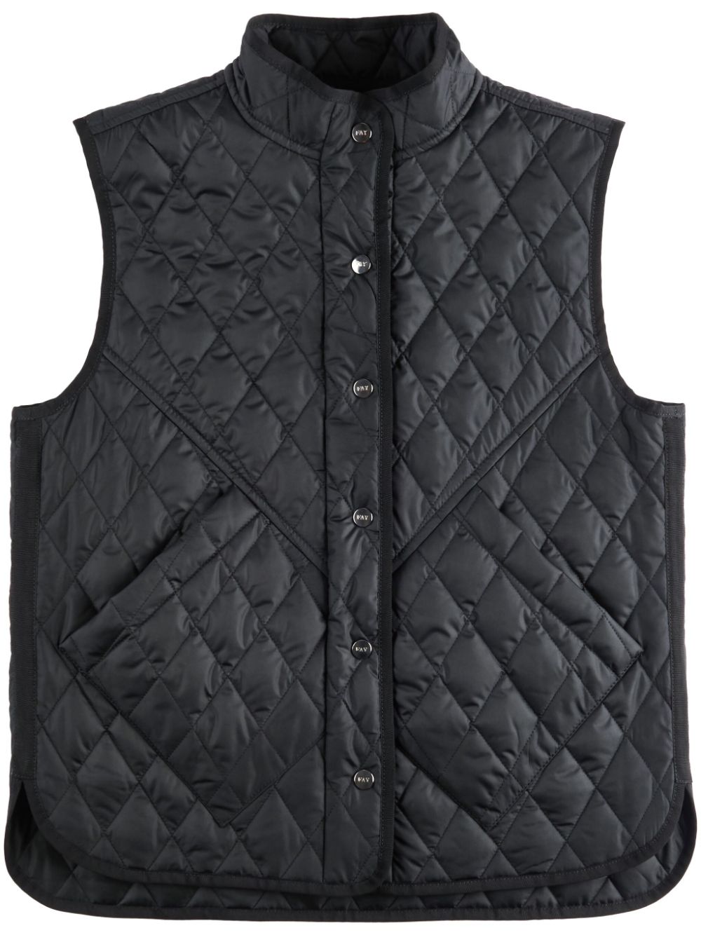 Fay Gewatteerde bodywarmer Zwart