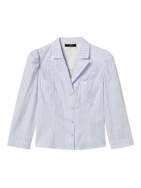 TWINSET camisa a rayas diplomáticas