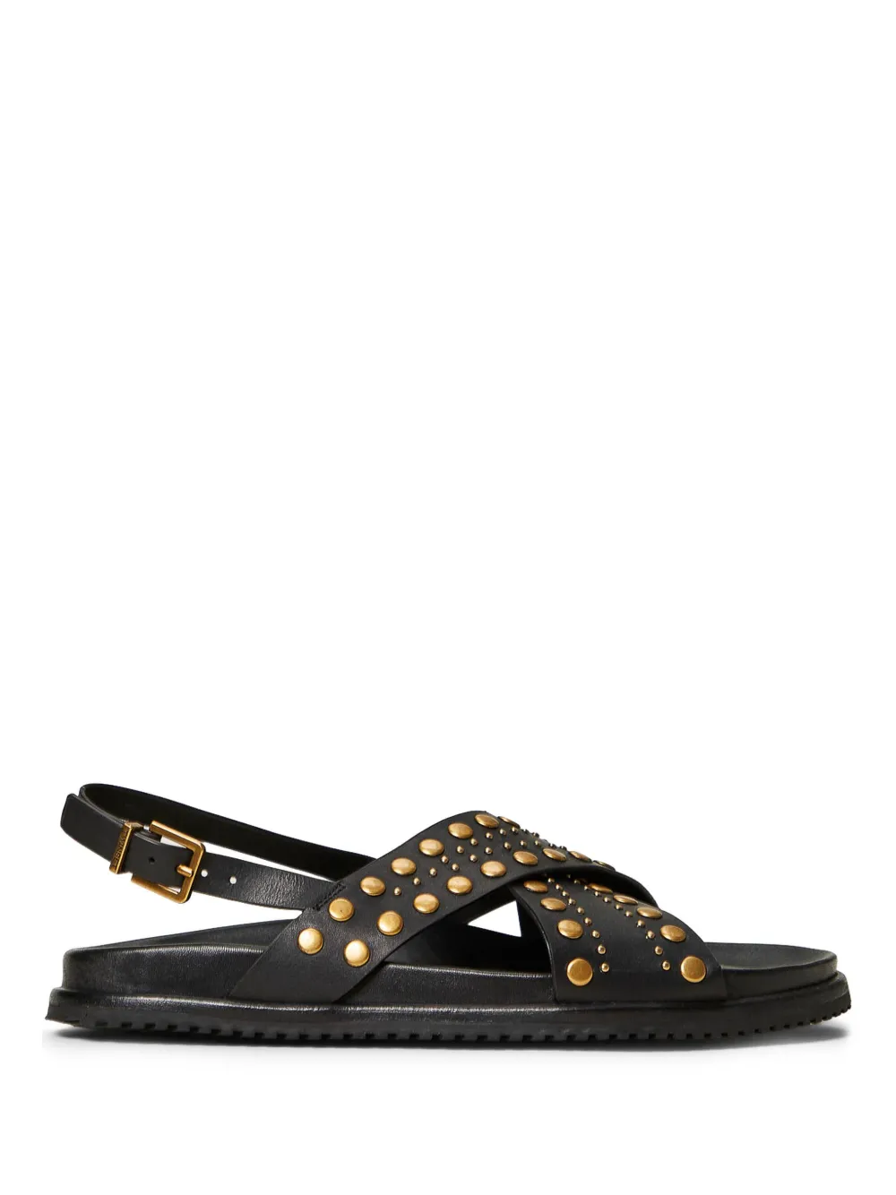 TWINSET CROSSOVER STRAP SANDALS