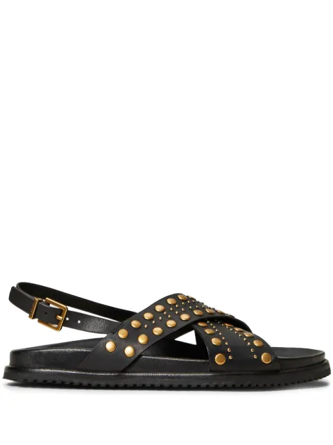 TWINSET sandalias con tiras cruzadas