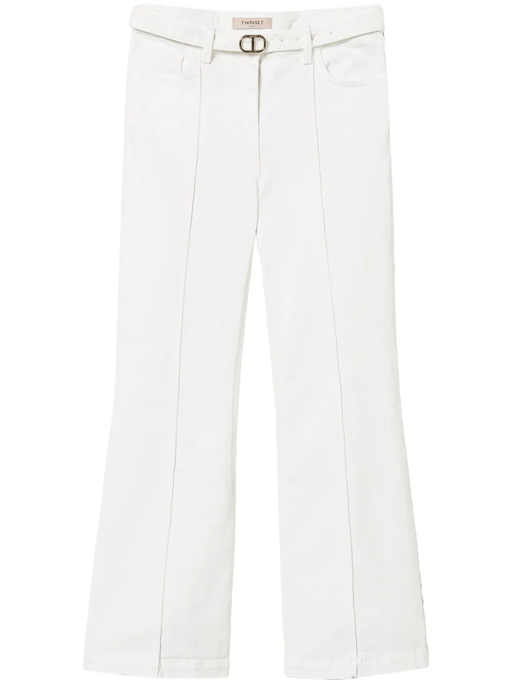 TWINSET BELTED TROUSERS