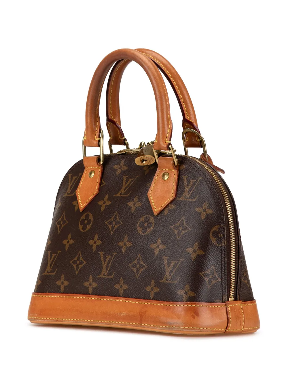 Louis Vuitton Pre-Owned 2021 Monogram Alma BB boekentas - Bruin