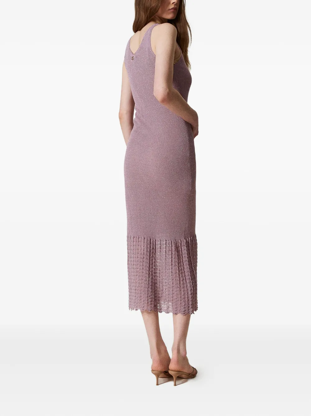 TWINSET tie-neck knited dress | Day Dresses | Image 2