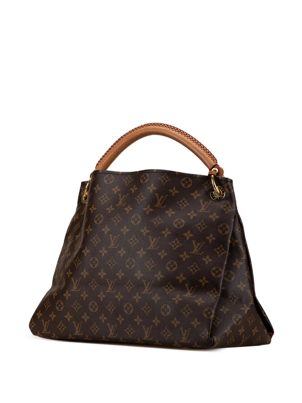 Louis Vuitton Pre-Owned 2010 Monogram Artsy MM hobo tas - Bruin