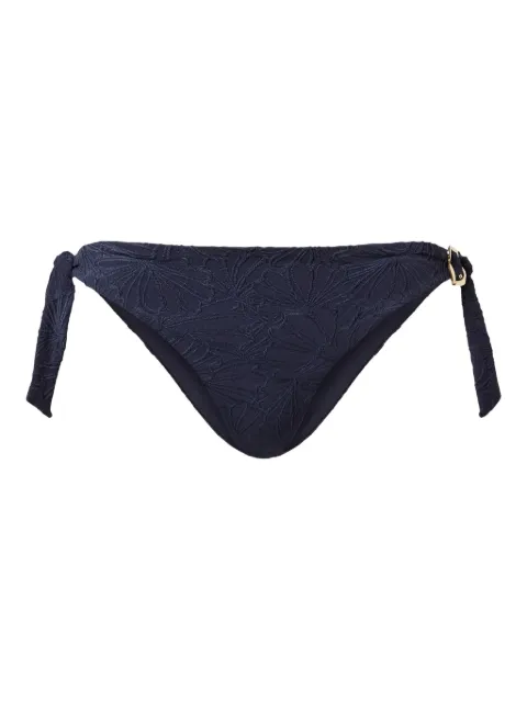TWINSET textured tie-side bikini bottom