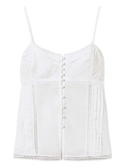 TWINSET lace-detailing tank top