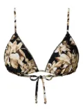 TWINSET printed bikini top - Neutrals