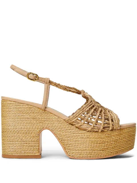 TWINSET sandalias entretejidas