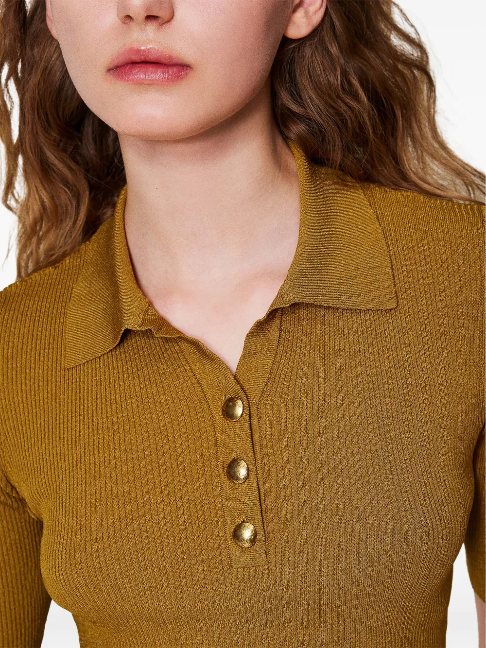 TWINSET Gebreide top Groen